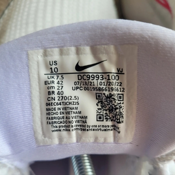 W Nike ZoomX Invincible Run Fly Knit 2 - Running - DC9993 100 - UK 7.5 vgc - Picture 12 of 12